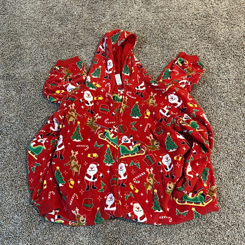Children’s Place Adult Christmas Pajamas; size XXL
